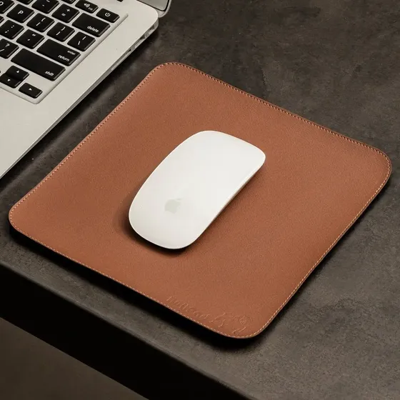 Mousepad Bullpad 20x20cm Cores Com Fundo Emborrachado Cor Caramelo Desenho impresso Courino