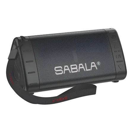 Caixa De Som Portátil Bluetooth Sabala Dr-901 Cor Preto 127/220v