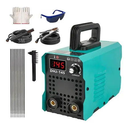 Máquina De Solda Inversora Perfin 3000w 110 Portátil Digital Verde-escuro 220v