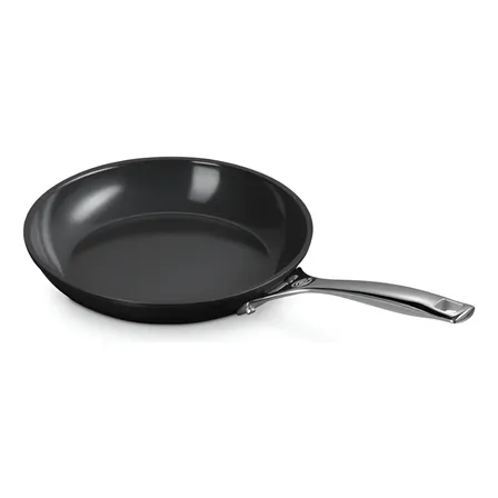 Frigideira Rasa 20 Cm Non-stick Ceramic Essential Le Creuset Preto