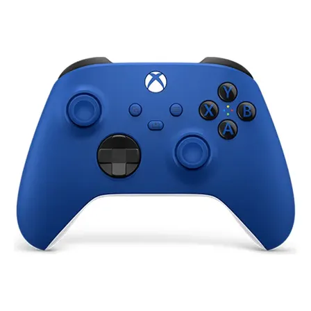 Controle Sem Fio Xbox Series X|s Microsoft Azul Shock Com Bluetooth Shock Blue
