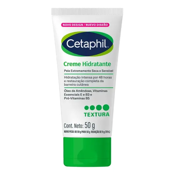 Cetaphil Creme Hidratante Para Pele Seca e Sensível 50g