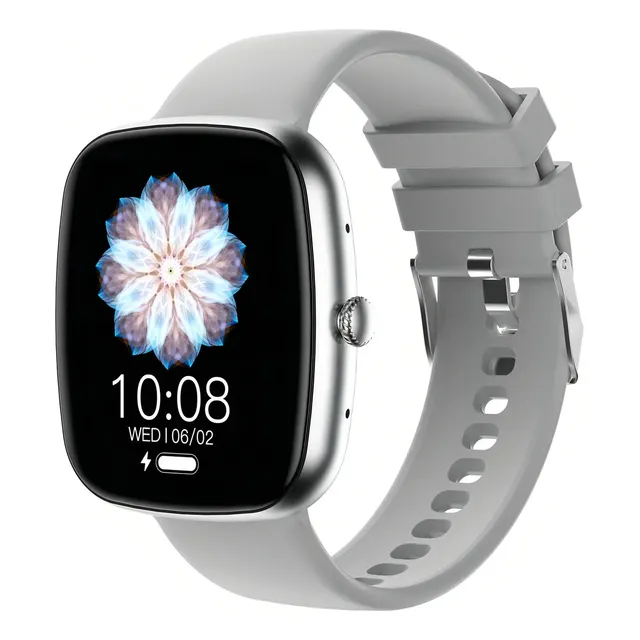 Smartwatch Bazik Prime S35 Ultra Max 47mm, Com Bluetooth E Gps Para Android E Ios Prateado