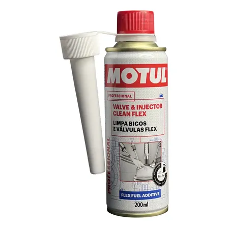Motul Valve & Injector Cleaner Flex Limpeza De Válvulas E Injetores Gasolina/etanol 200ml