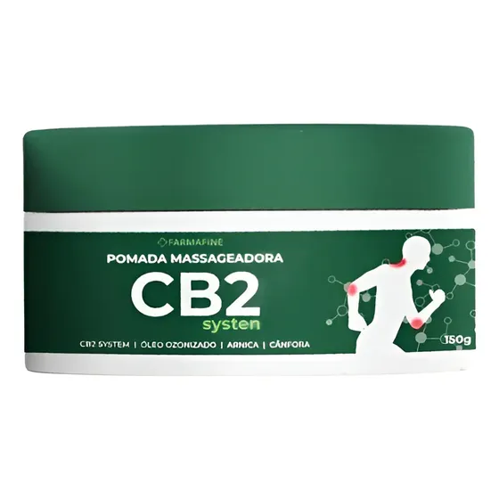 Pomada CB2 150g Alívio Dor Muscular e Articular Farmafine