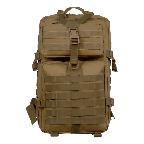 Mochila Tática Reforçada Militar Preto 50lt Impermeável Cor Tan
