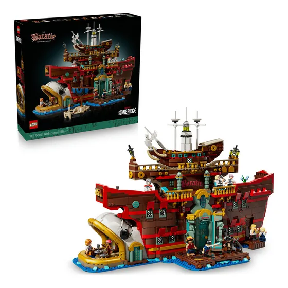 Restaurante flutuante LEGO® One Piece Baratie modelo 75640