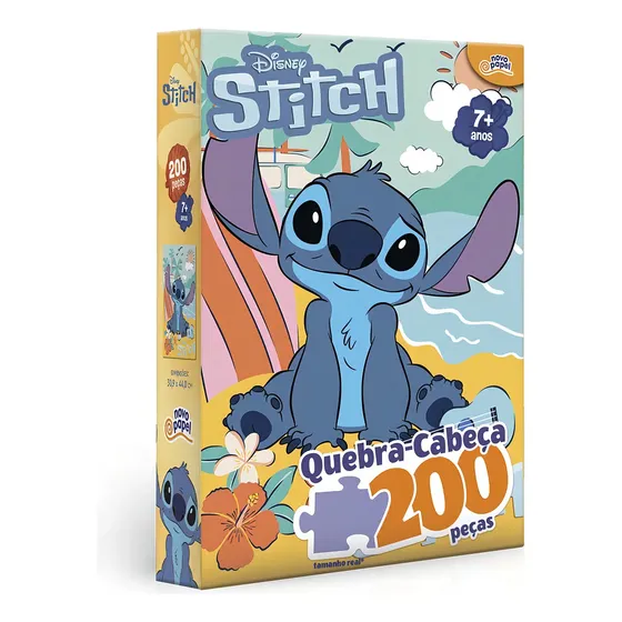 Quebra Cabeça Lilo & Stitch 200 Peças - Toyster 8093