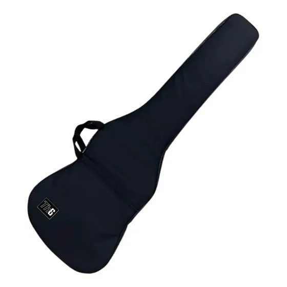 Capa Bag Case Contra Baixo Acolchoada Impermeável Premium Cor Preto