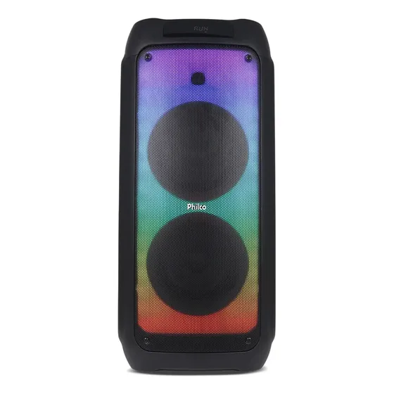 Caixa De Som Philco Pcx10101 Amplificada Led Bluetooth 2000w