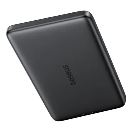 Carregador Portátil Magsafe Baseus Am41 Picogo 5000mah 20w Turbo Cor Preto Preto 5000mah