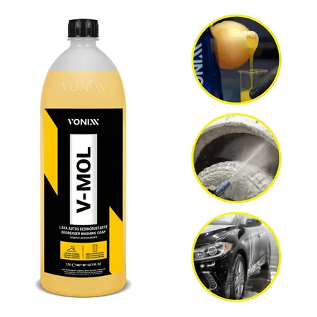 Shampoo Desengraxante Lavagem Automotiva V-mol 1,5l Vonixx
