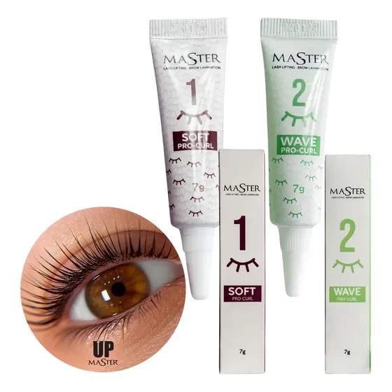 Kit Master Premium Passos 1 E 2 Lash Lifting Brow Lamination 7g