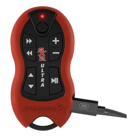 Controle Longa Distancia Stetsom SX Ultra Vermelho Alcance De 500m Com Bateria Recarregável USB-C Acompanha Cabo