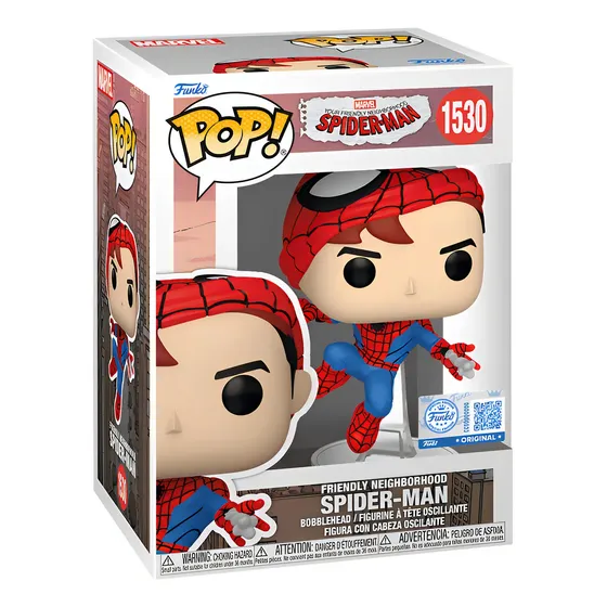 Funko Pop Spider-man #1530 Exclusivo Friendly Neighborhood