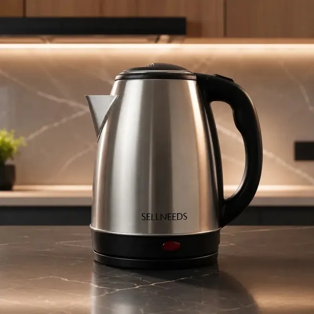 Chaleira Elétrica Jarra 1.8l Café Chá Inox 110v Wow World Of Wonders 127v