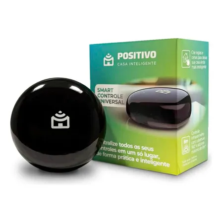 Controle Remoto Positivo Casa Inteligente Smart Controle Preto