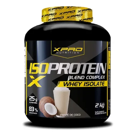 Suplemento Whey Protein Iso Blend Complex 2kg Frapê De Coco Zero Açúcar - Xpro Nutrition Frappé De Coco