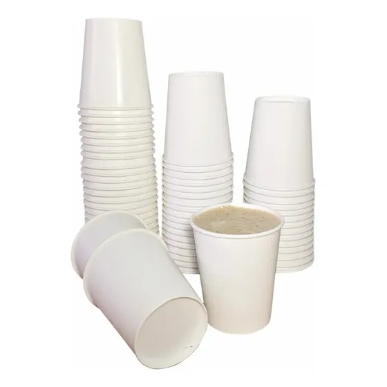 Copo De Papel 180ml Branco Descartável Papel Biodegradável Boxbe C/ 100un