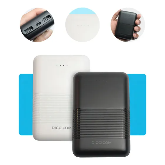 Carregador Portátil Power Bank 10.000 Mah Rápido Usb Turbo Universal Cor Sortida Diggicom