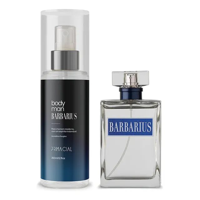 Barbarius Body Splash 200ml E Perfume 100ml By Primacial