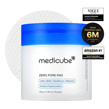 Medicube - Zero Pore Pads 2.0 (70 Pads) Todo Tipo De Pele Dia/noite