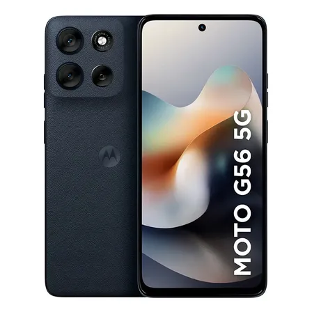 Smartphone Motorola Moto G56 5g 256gb 8gb Ram+8gb Ram Boost Tela 6,7 Câmera Dupla 50mp+08mp Grafite