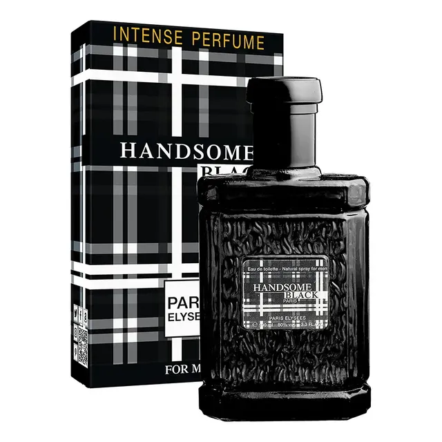 Perfume Handsome Black Paris Elysees Masculino Intense 100ml