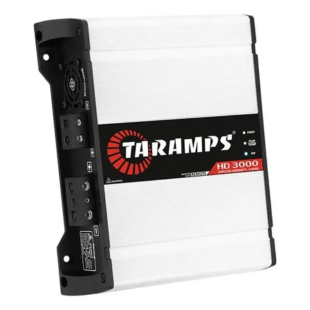 Modulo Taramps Hd 3000 4 Ohms 3000w Rms Amplificador Som Cor Branco