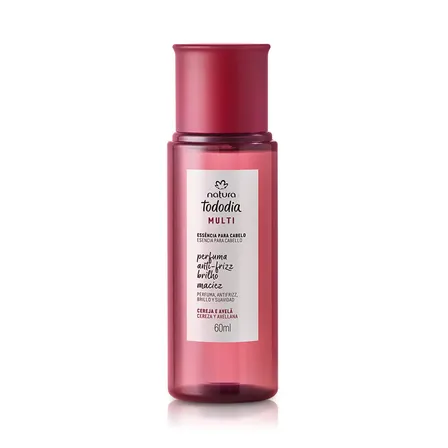 Essência Para Cabelos Natura Tododia Cereja E Avelã 60ml