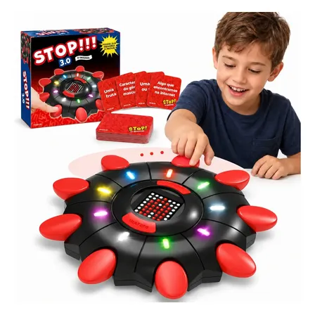 Jogo De Palavras Stop 3.0 Divertido Brinquedo Educativo Criativo Interativo Rápido Para Família E Amigos Todas As Idades Kizumba