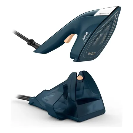 2 Em 1: Ferro E Vaporizador Duo Power Fvdp Azul