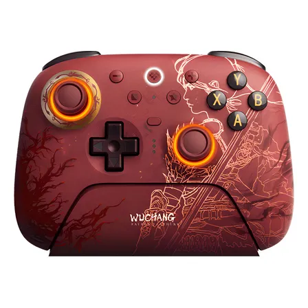 Controle Sem Fio 8bitdo Ultimate 2 Wuchang Hall Tmr Cor Vermelho