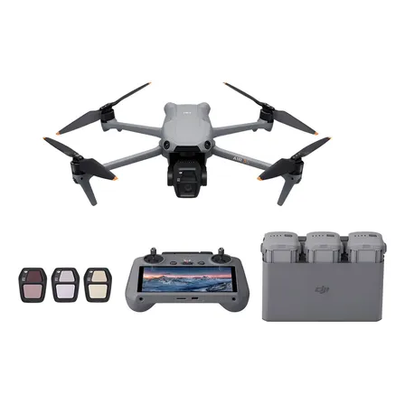 Drone Dji Air 3s Fly More Combo (com Tela) Br - Dji056 Cinza
