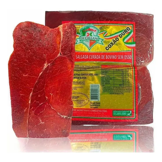 1kg Carne-seca Tradicional Charque (coxão Duro) Jerked Beef