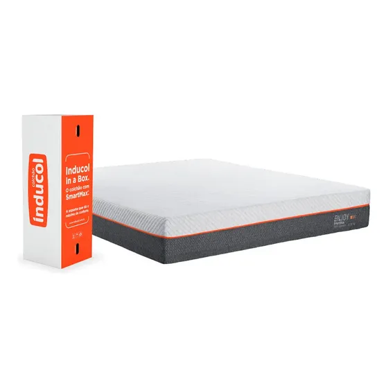 Colchão Queen Enjoy Inducol 158x198cm 25cm Altura 100%espuma