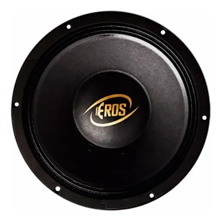 Woofer Eros 12 600w Rms Médio Grave 612mg 4 Ohms Celulose Alumínio Negro