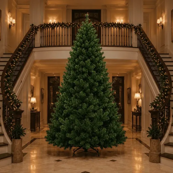 Árvore De Natal 3 Metros Shopping Tradicional Pinheiro Verde Cheia Grande