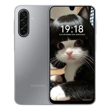 Smartphone Samsung Galaxy A17 128gb 4gb Ram Cinza 6'7 Cam Tripla + Selfie 13mp