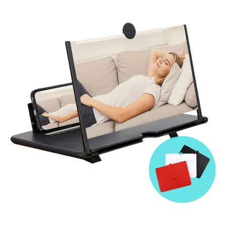 Lente De Aumento Tela Amplificador De Tela Celular Lupa 3d Suporte Ampliador De Zoom Celular Smartphone Swave