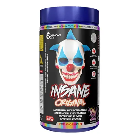 Pré Treino - Insane 300g - Demons Lab Chocolate
