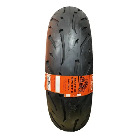 Pneu Levorin Traseiro 140/70-17 Matrix Sport 2 Sem Câmara