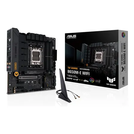 Placa-mãe Asus Tuf Gaming B650m-e Wifi Am5 Matx Preto