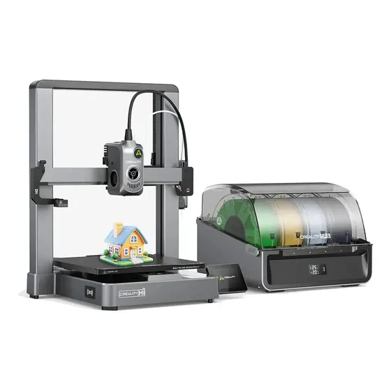 Impressora 3D Creality Hi Combo Multicolor com Auto Nivelamento e Alta Velocidade