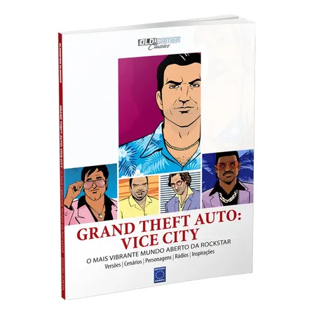 OLD!Gamer Classics: Grand Theft Auto - Vice City - Editora Europa - Capa Mole