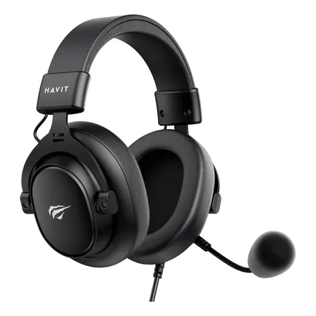 Headset Gamer Havit H2015se Drivers 53mm Microfone Removivel Preto
