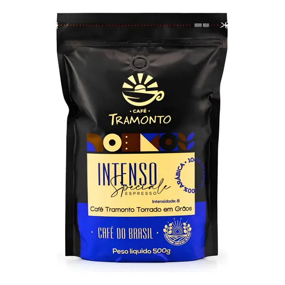 Café Tramonto Intenso Speciale Torrado Em Grãos 500 Gramas