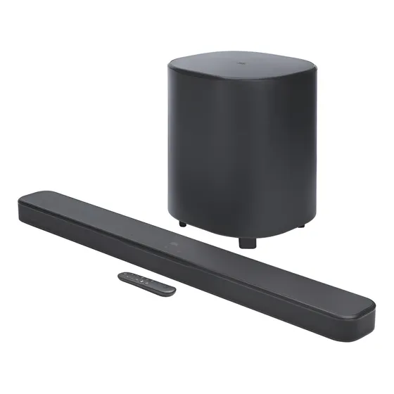 Soundbar Jbl Bar 500 Mk2 375w Rms Dolby Atmos Multibeam 3.0 Preto 40 Hz 20 Khz -6 Db