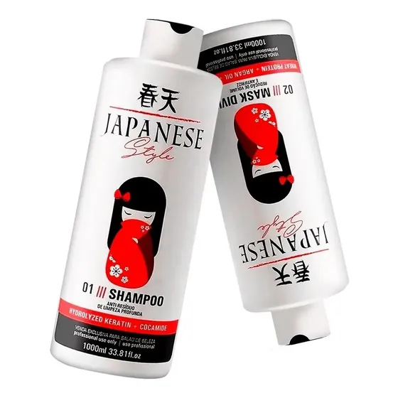 Progressiva Semi Definitiva Japonesa Style 2000ml + 1 Brinde