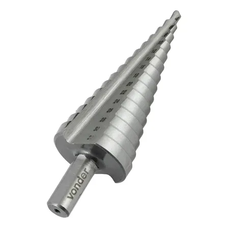 Broca De Aço Rápido Escalonada 4a32mm Vonder Corte 78mm